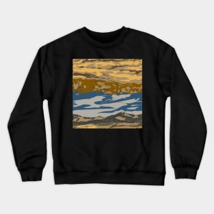 High Desert Mountain Stripe Crewneck Sweatshirt